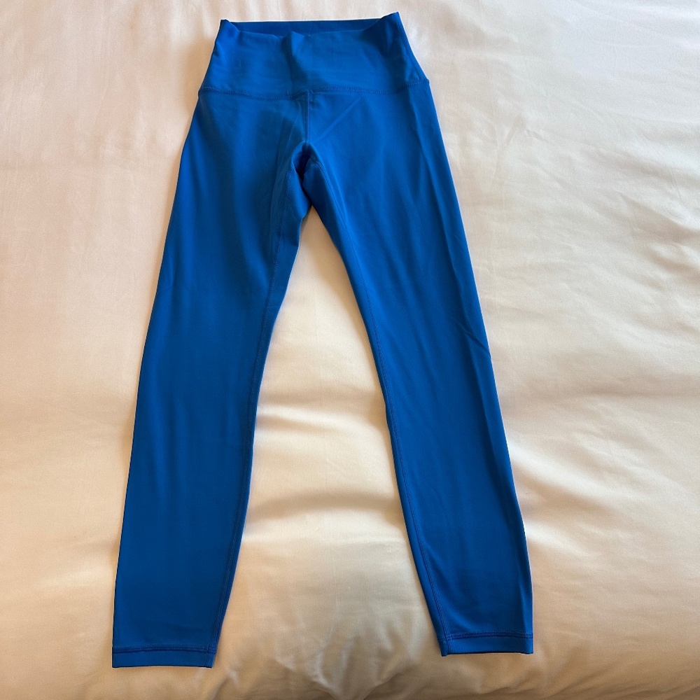 NWT CRZ Yoga Leggings  US S(4/6) Sparkle Blue
